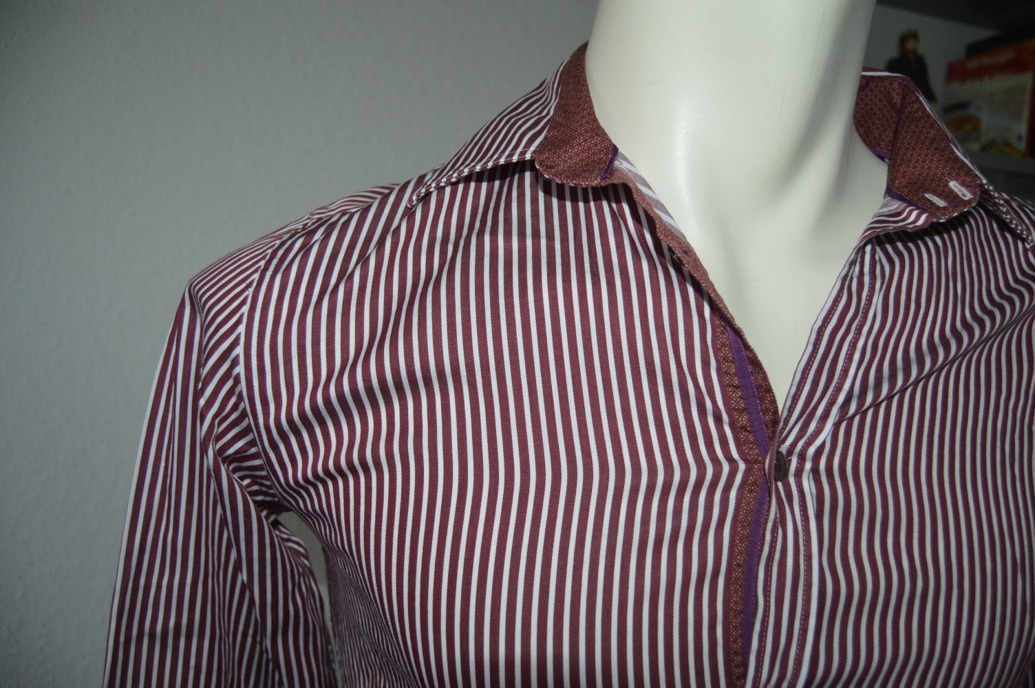 Ted Baker klassisches Hemd gr.3 gestreift