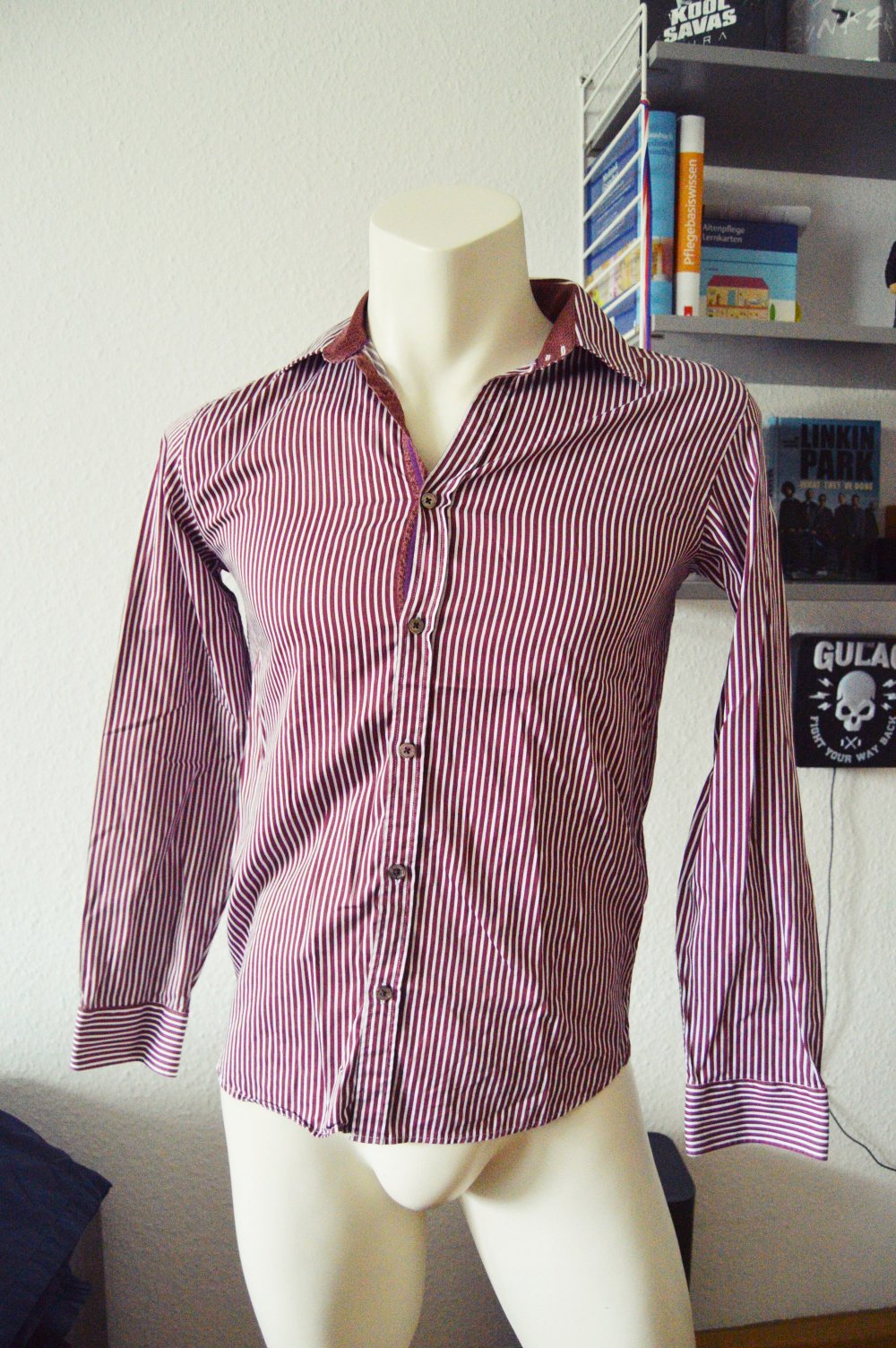 Ted Baker klassisches Hemd gr.3 gestreift