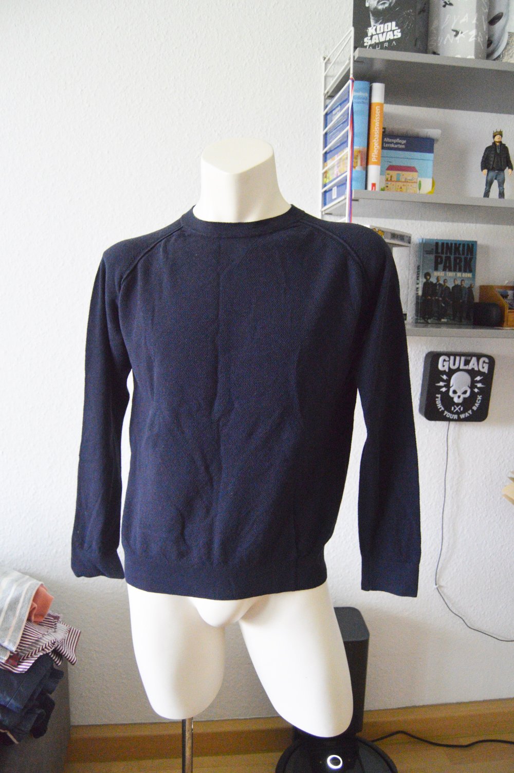 Race Marine Scandinavian Sportswear Pulli gr.L dunkelblau
