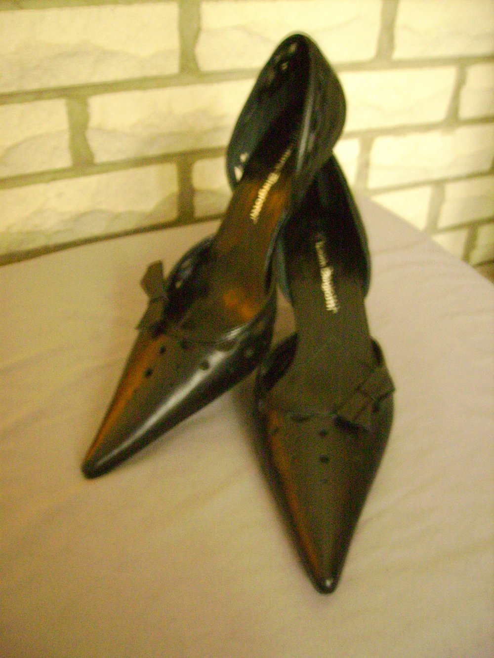 Neue hochwertige Pumps,Leder,Gr.39,Laura Biagiotti,cut-outs,schwarz,High Heels  