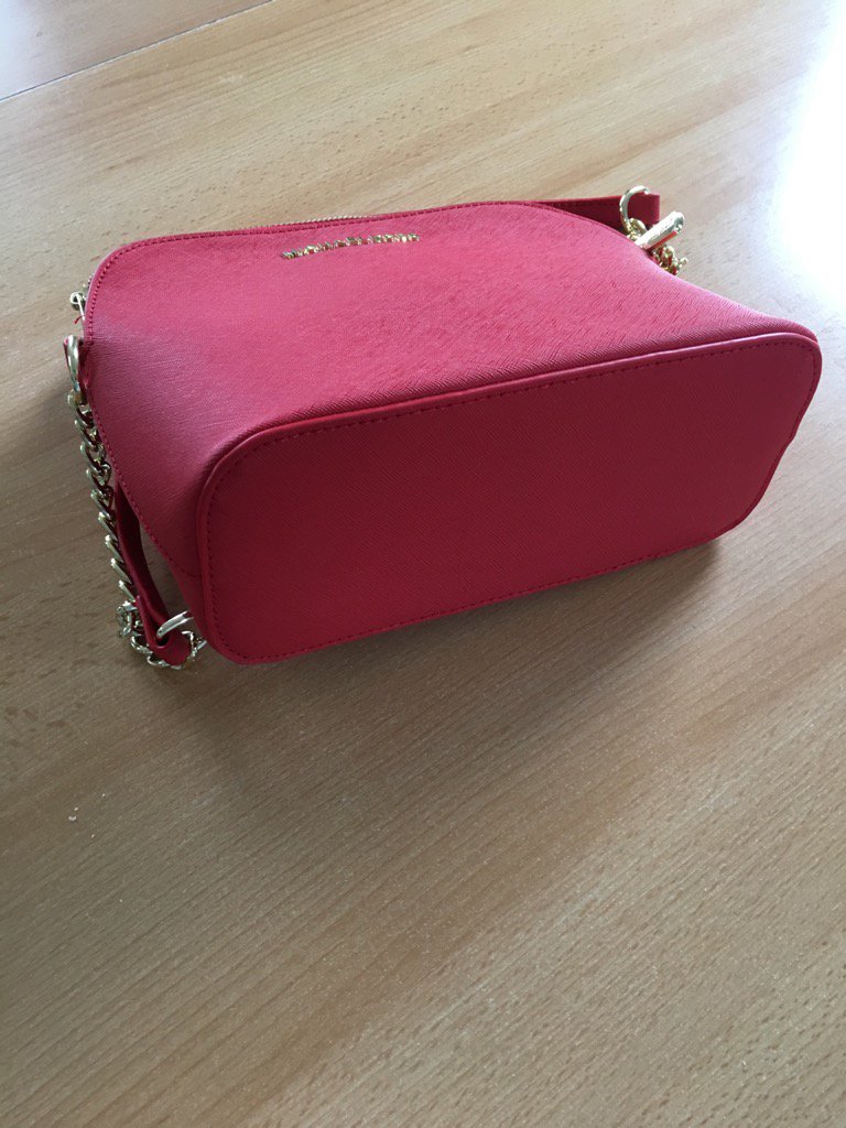 MICHAEL KORS HANDTASCHE IN SAFFIANROT