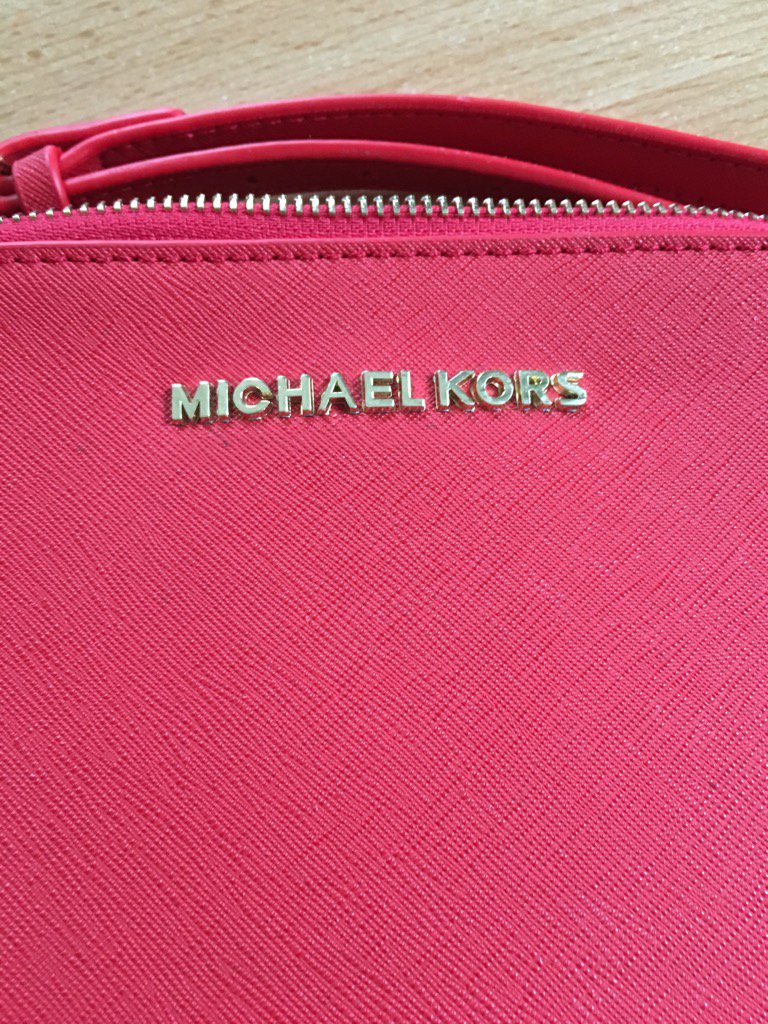 MICHAEL KORS HANDTASCHE IN SAFFIANROT