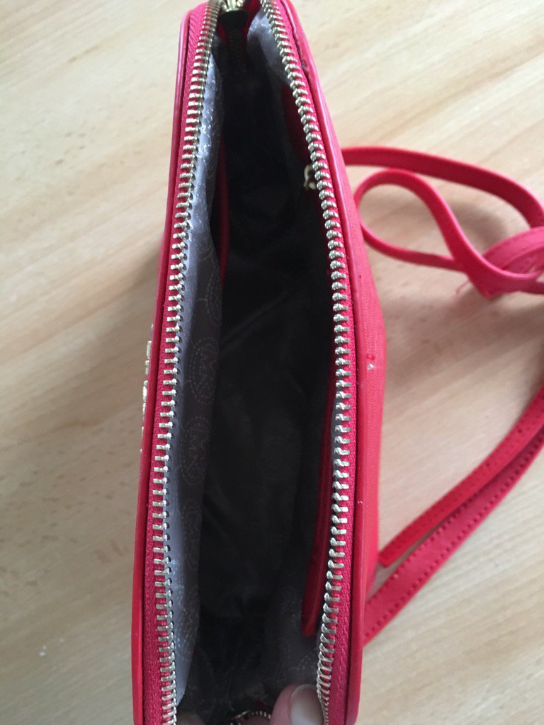 MICHAEL KORS HANDTASCHE IN SAFFIANROT