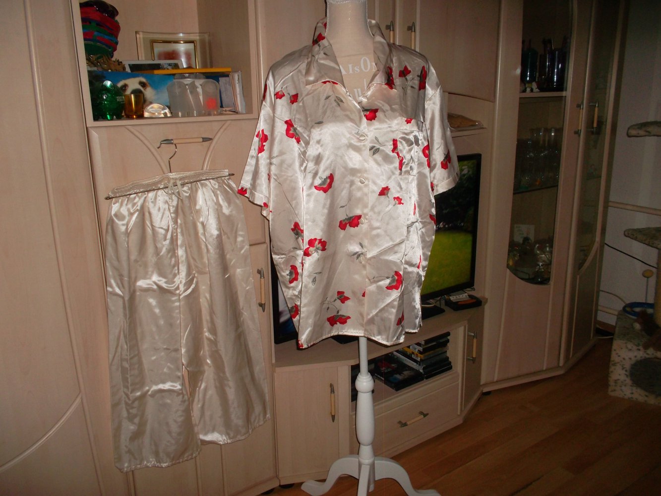 neu,total edler schöner schlafanzug,hunkemöller,gr. xl, ca 44