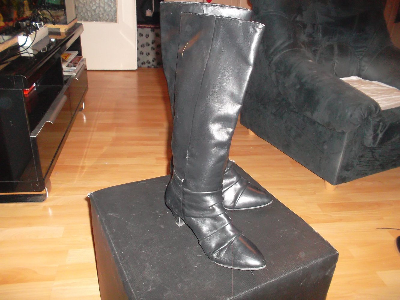 schwarze stiefel,grösse 37