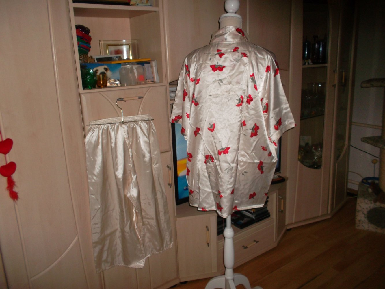 neu,total edler schöner schlafanzug,hunkemöller,gr. xl, ca 44