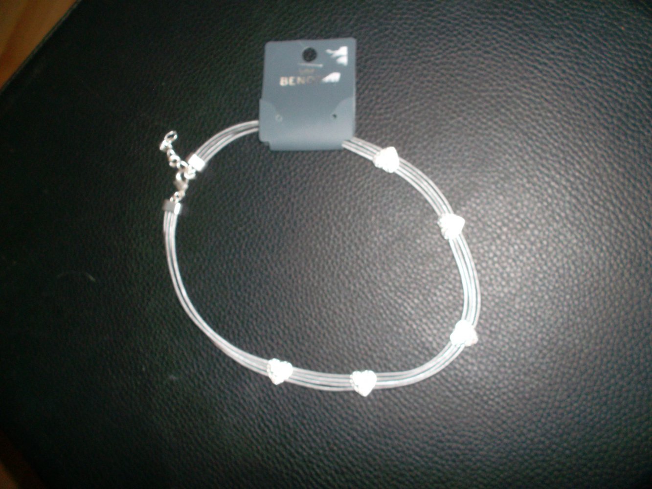 neue halskette.gina benotti.silberfarben,herzchen