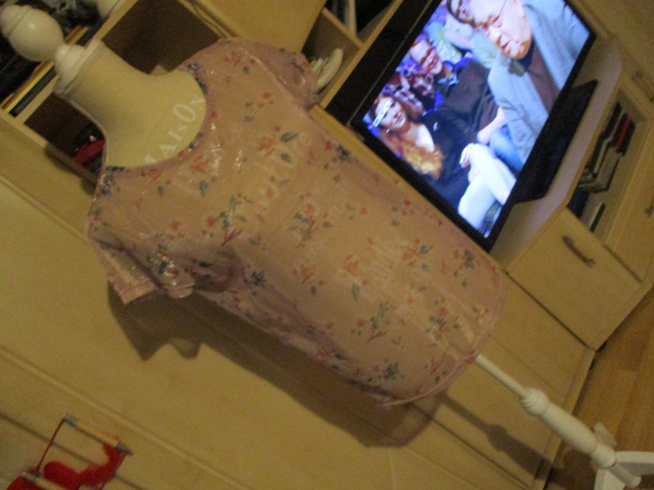 neu, t-shirt, glitzer, rose, blümchen. janina. grösse 38