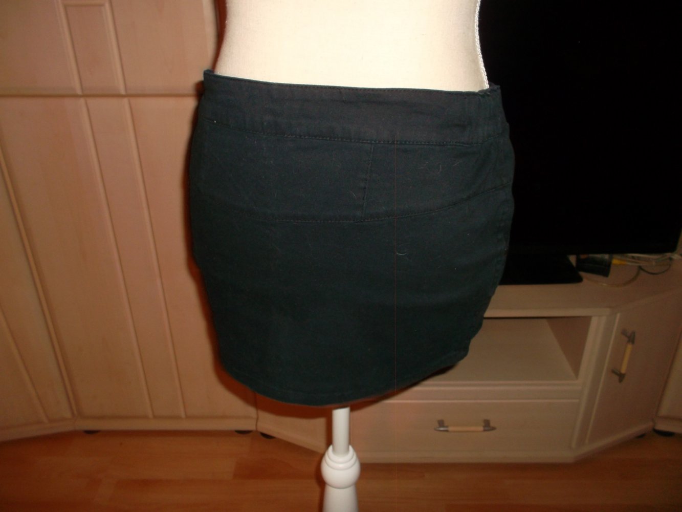 neu,schwarzer minirock,grösse 34