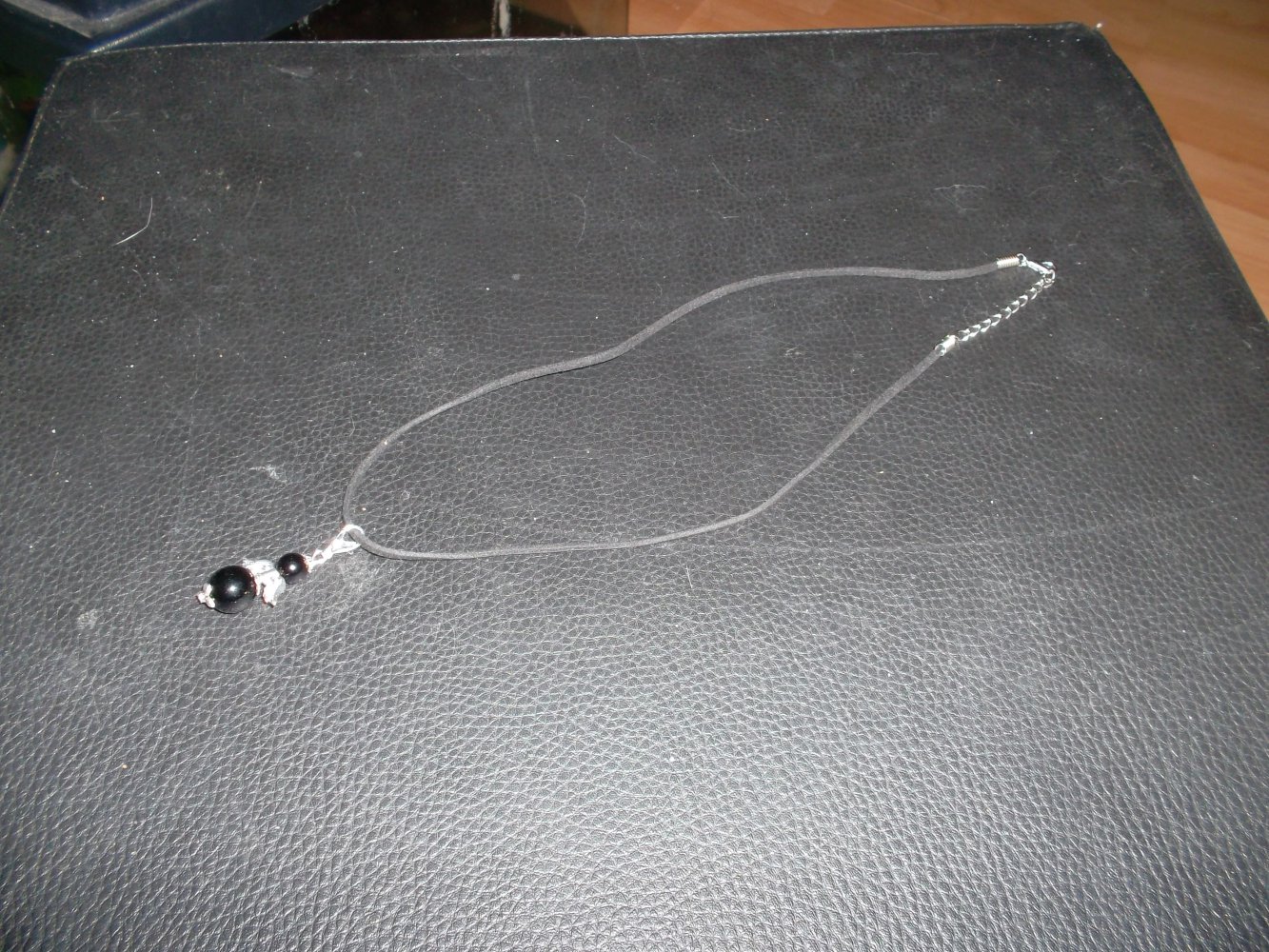 neu,anhänger mit schwarzem band 60 cm,engelanhänger