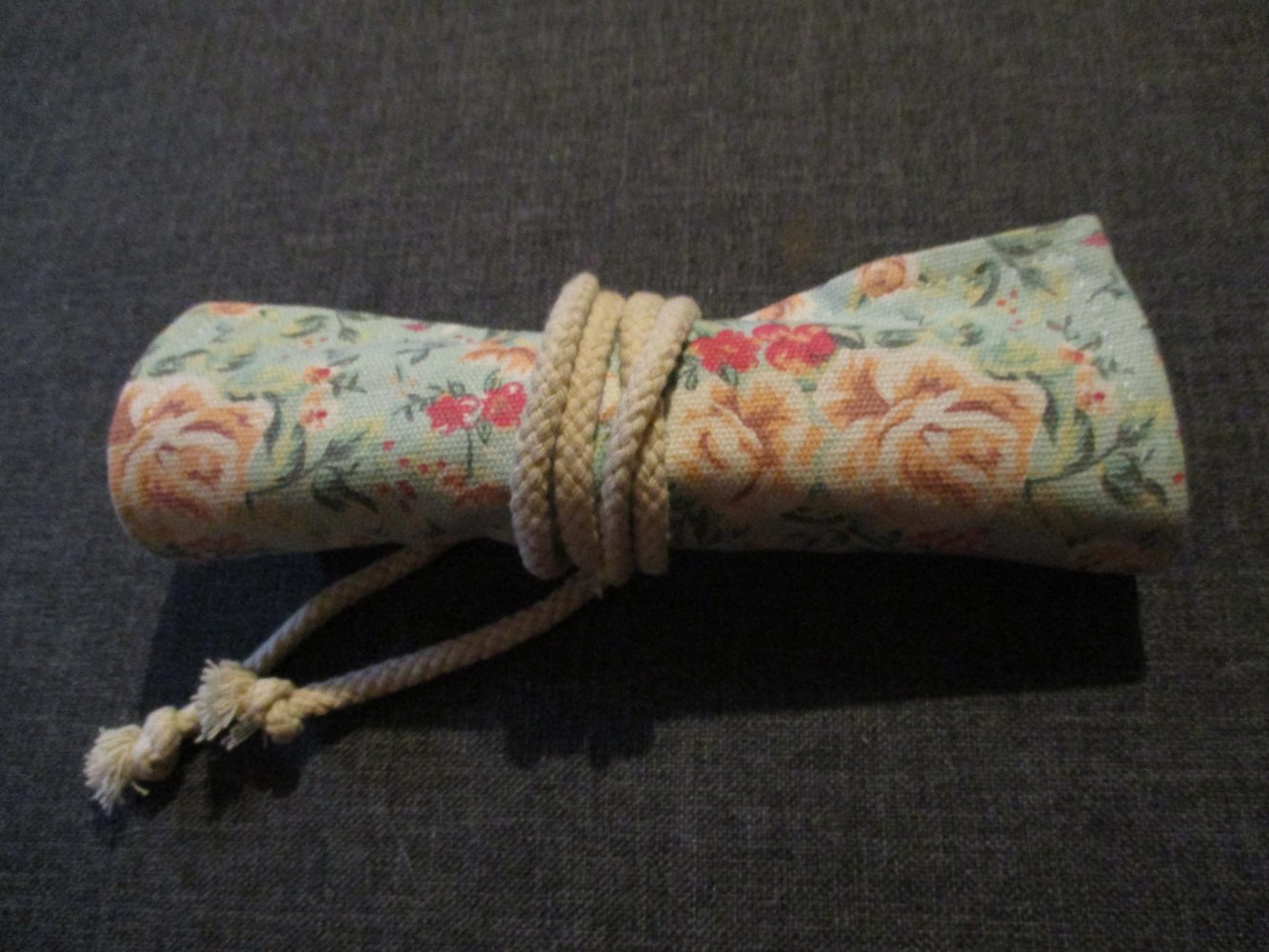 neu, schul-schlamper, mäppchen zum einrollen, bunt