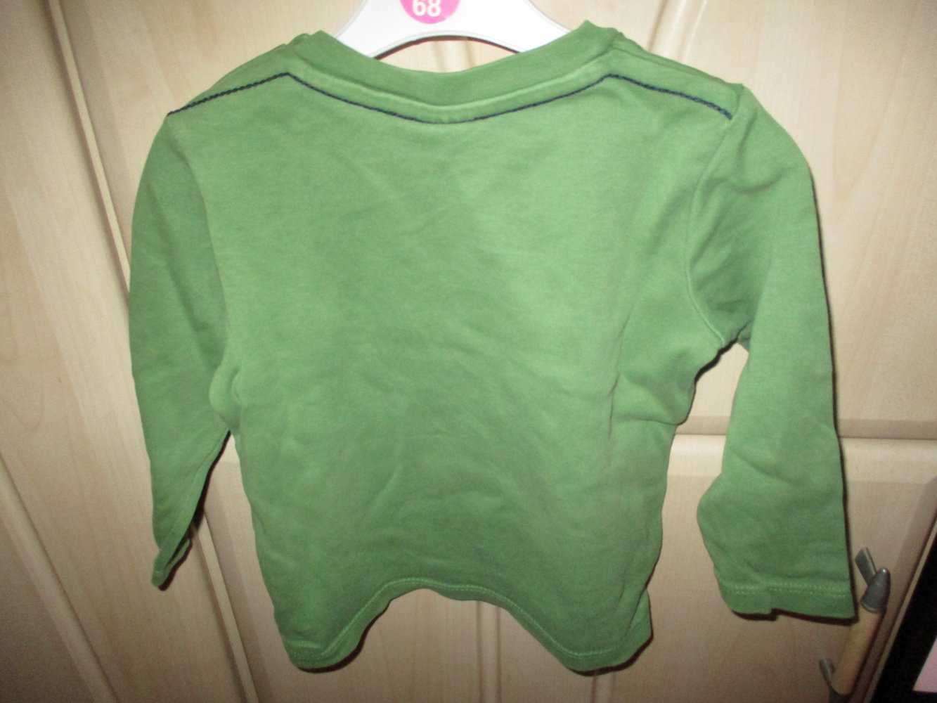 s.oliver,pullover,grün,grösse 80,druckknöpfe,baumwolle.top