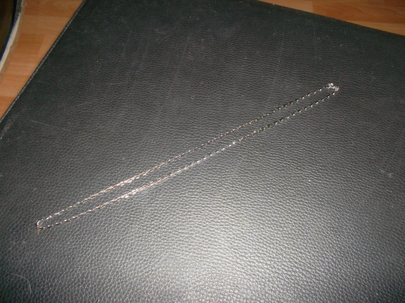 neue halskette,etwas grössere glieder,60 cm lang