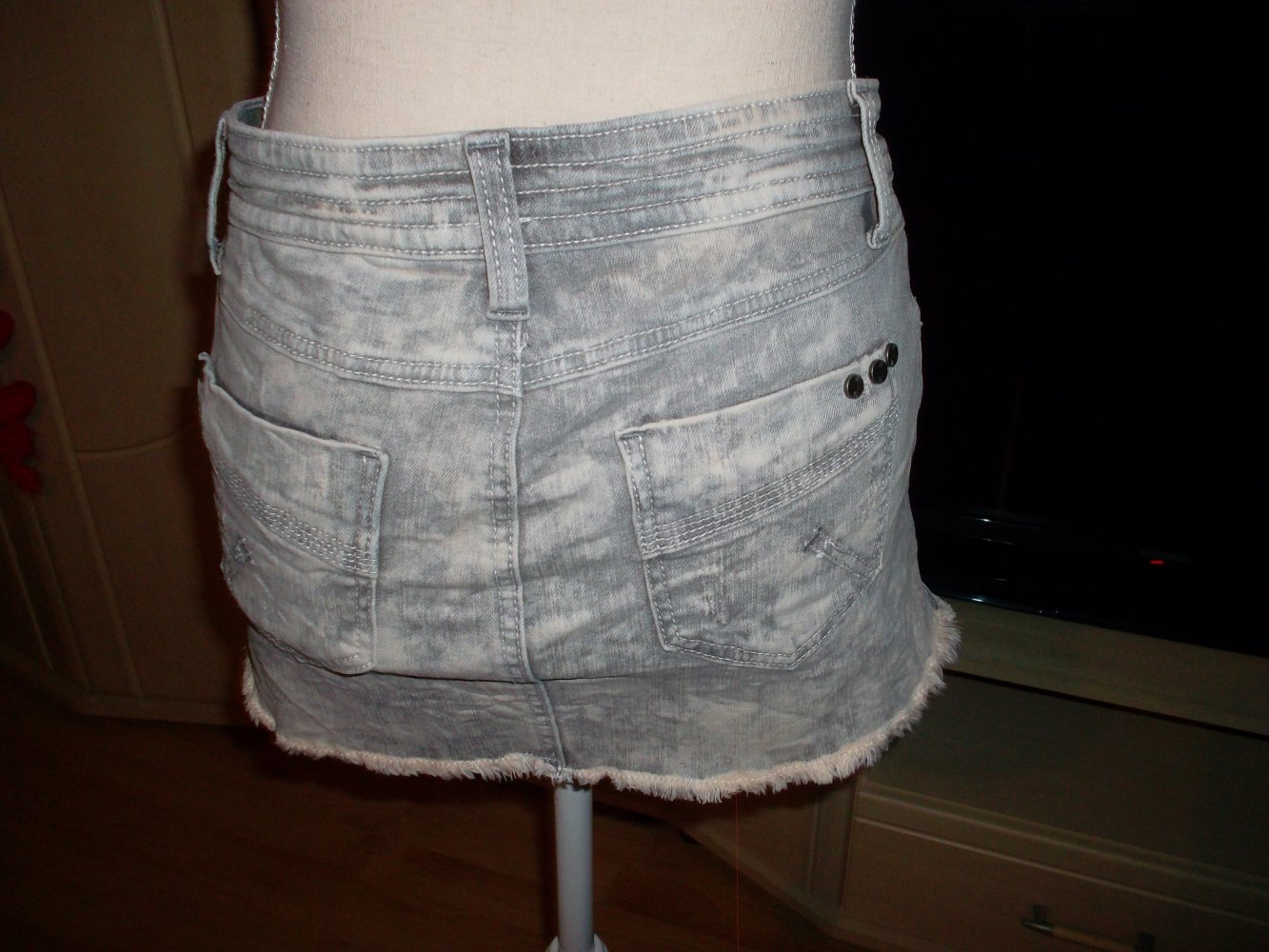 neuer jeansminirock,grösse 34