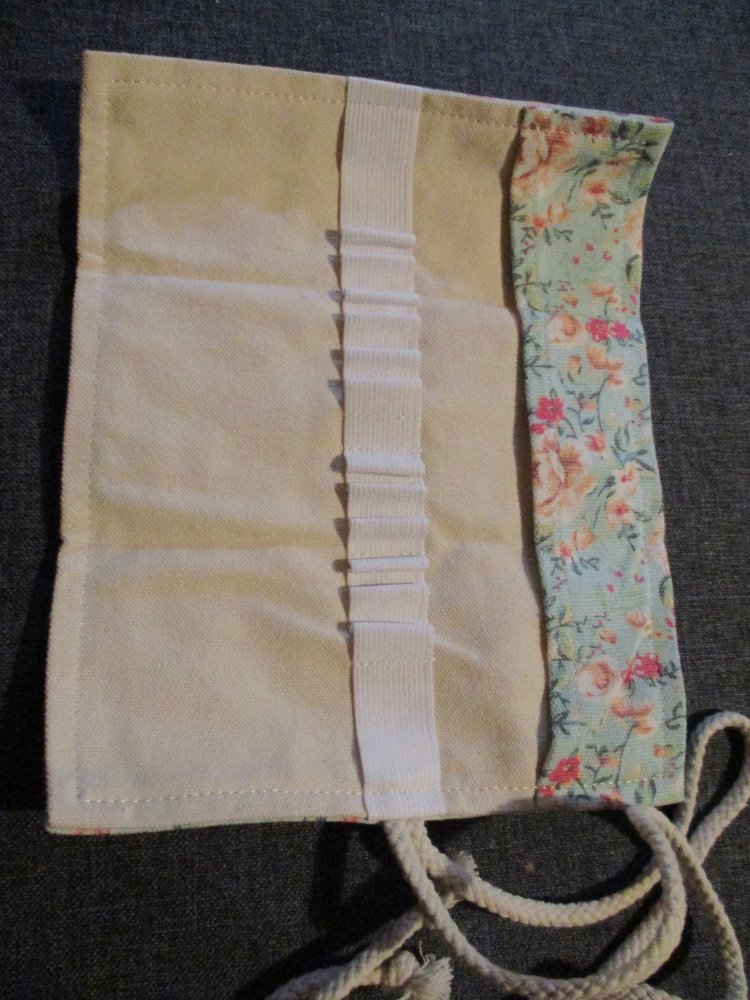 neu, schul-schlamper, mäppchen zum einrollen, bunt