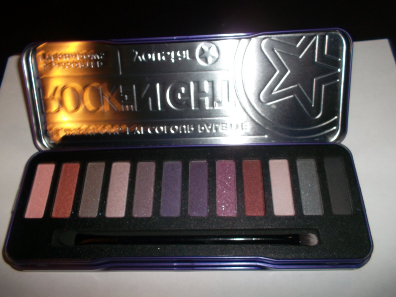 12 augenfarben-palette,super gute lid-schatten-farben,pinsel