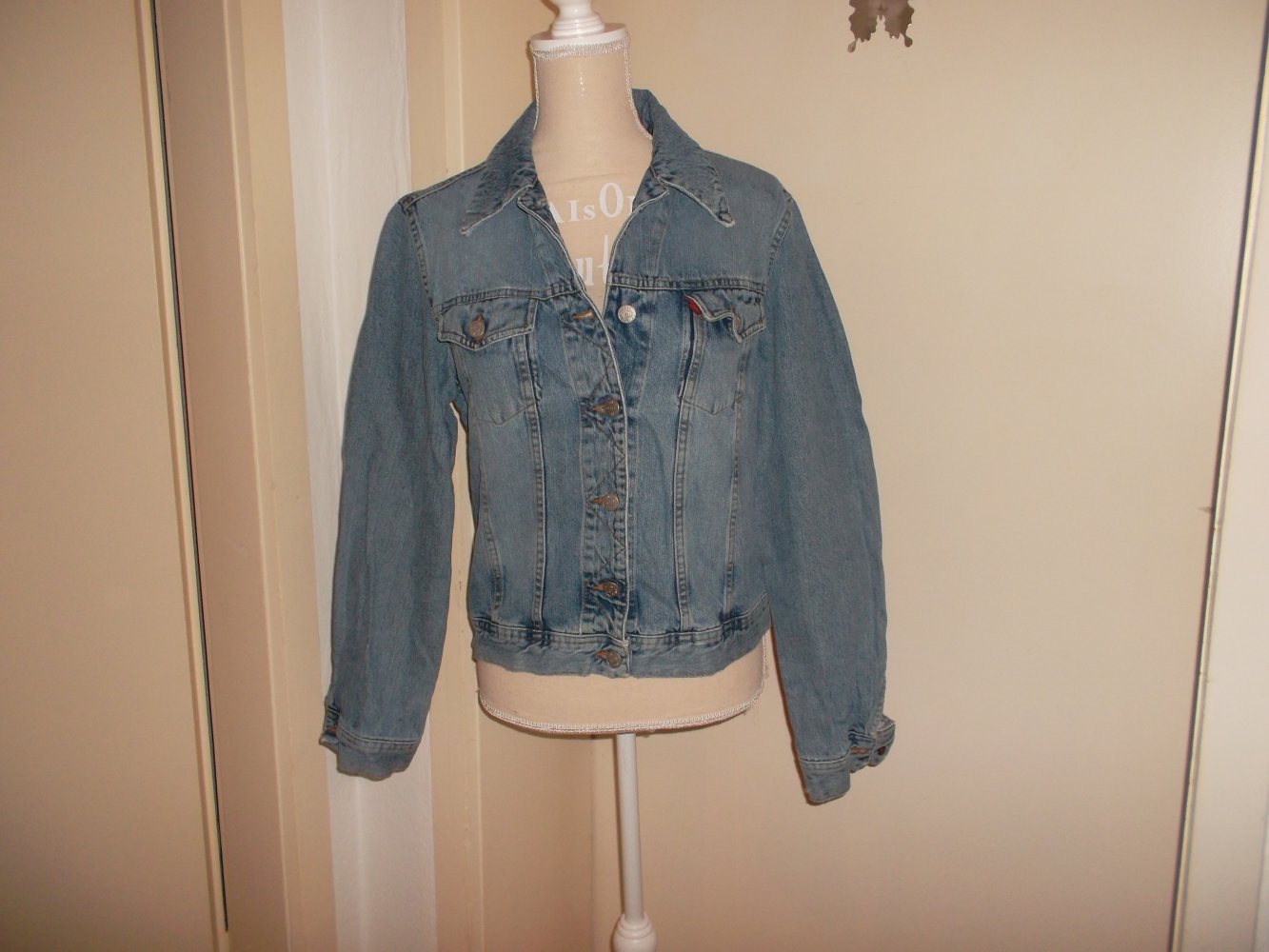 jeansjacke,blau,grösse s,super zustand