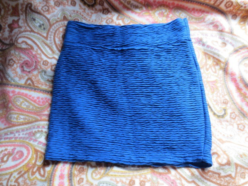 Schöner blauer Rock