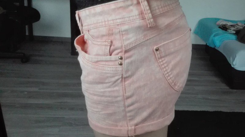 Pastell Apricot Shorts