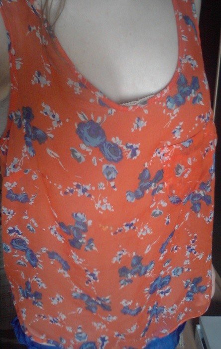 Sommerliches Vokuhila Top