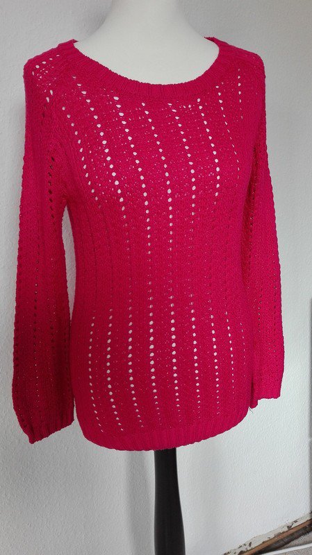 Pinker Strickpullover