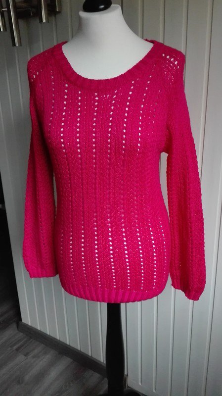 Pinker Strickpullover