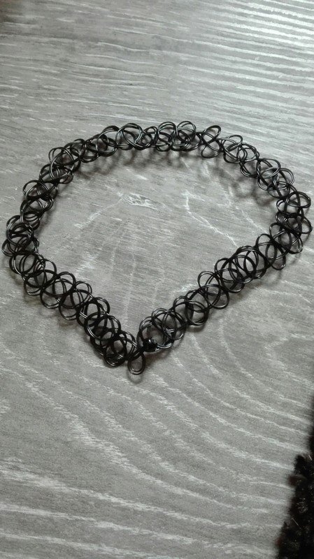 Tattoo Choker mit Anhänger