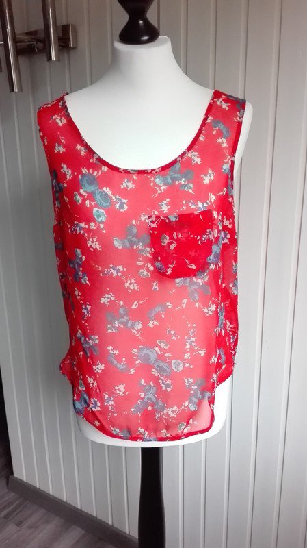 Sommerliches Vokuhila Top