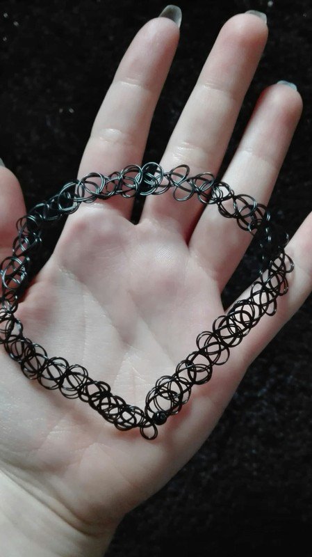Tattoo Choker mit Anhänger