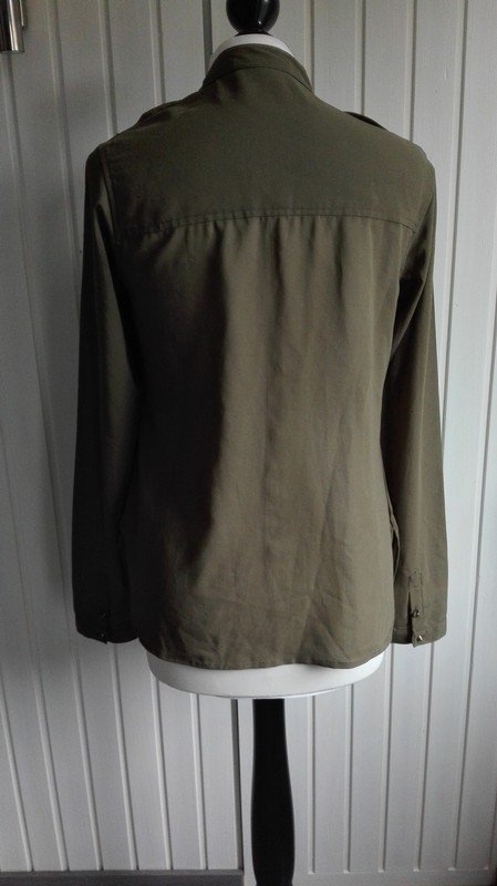 Khaki Bluse