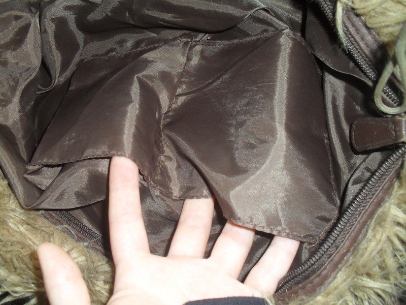 Primark Tasche mit Kunstpelz