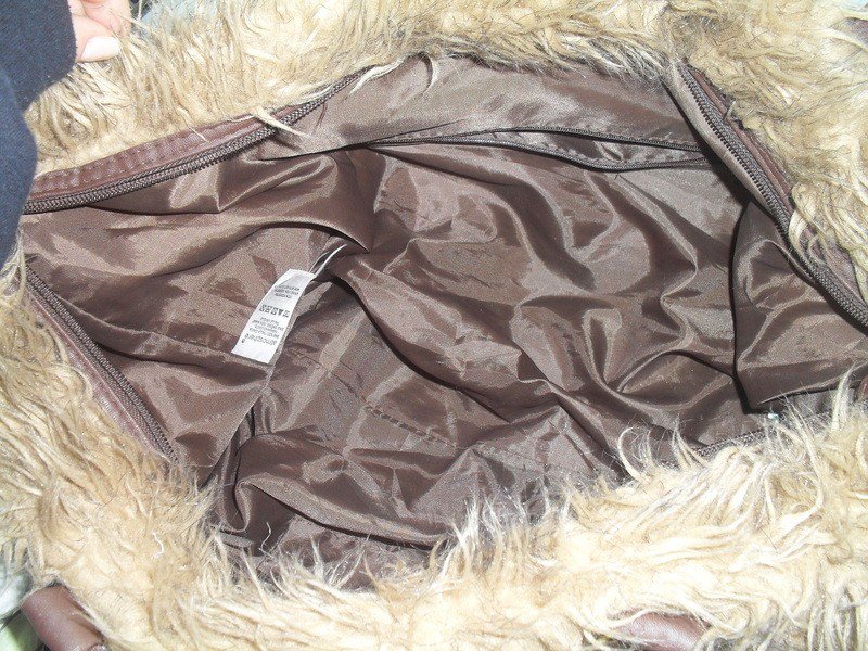 Primark Tasche mit Kunstpelz