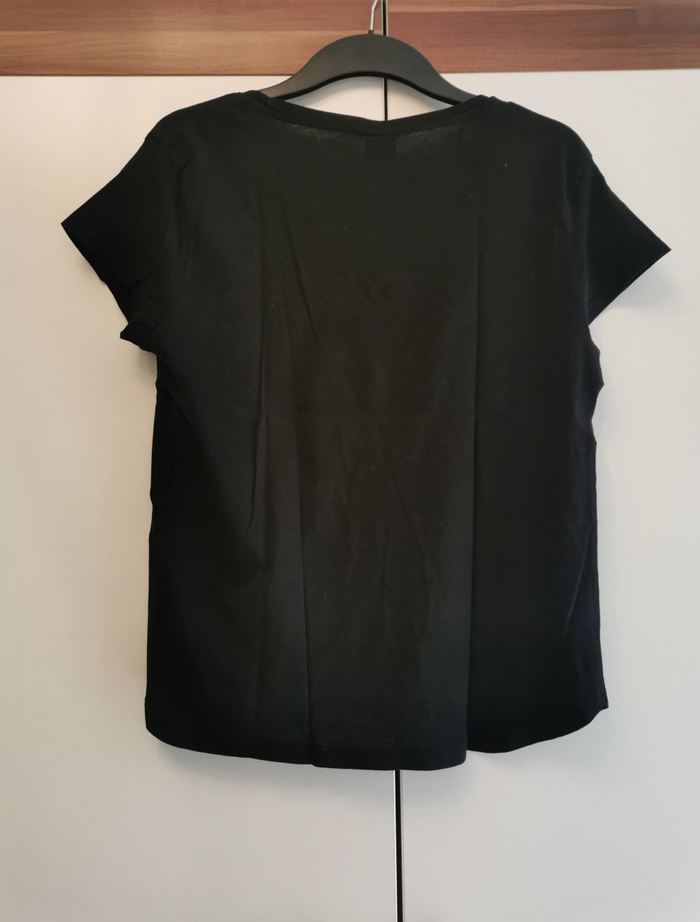 Schwarzes Basictshirt von H&M