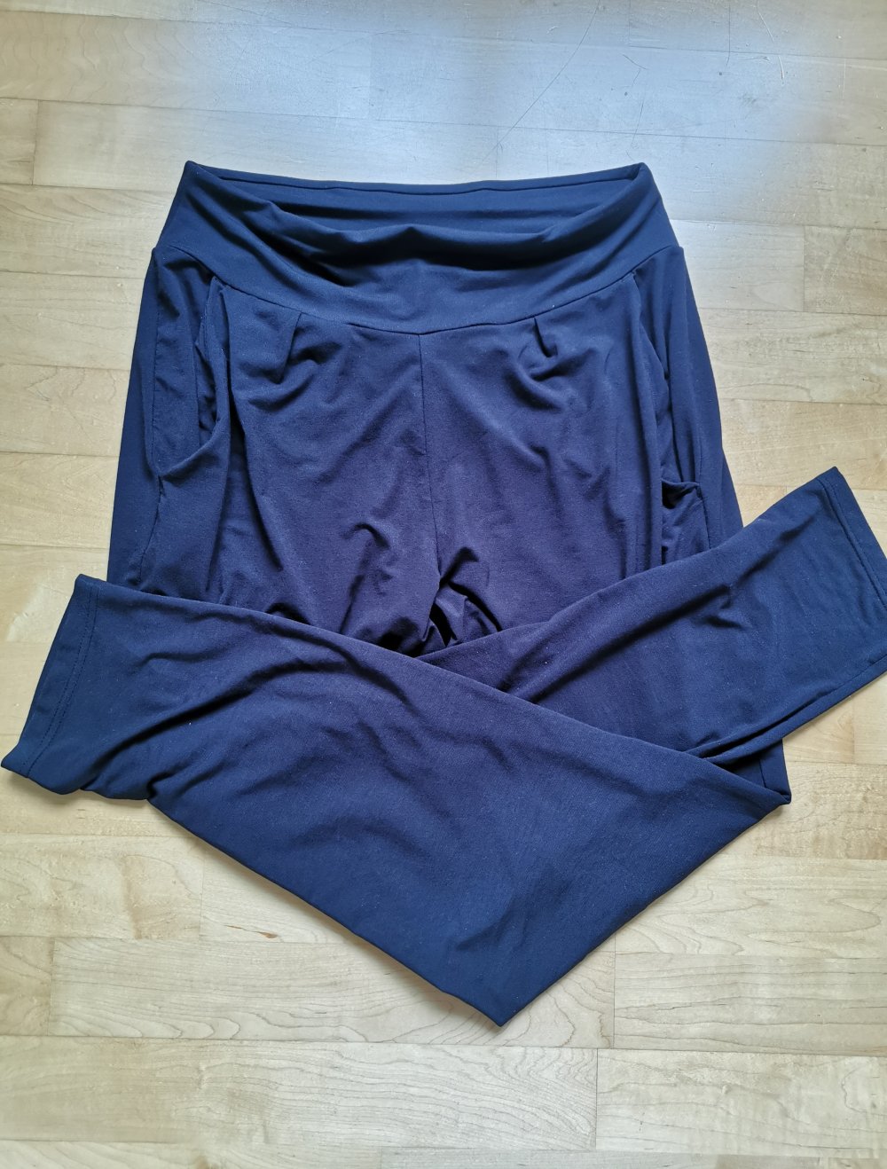 Lockere Jogginghose in Schwarz