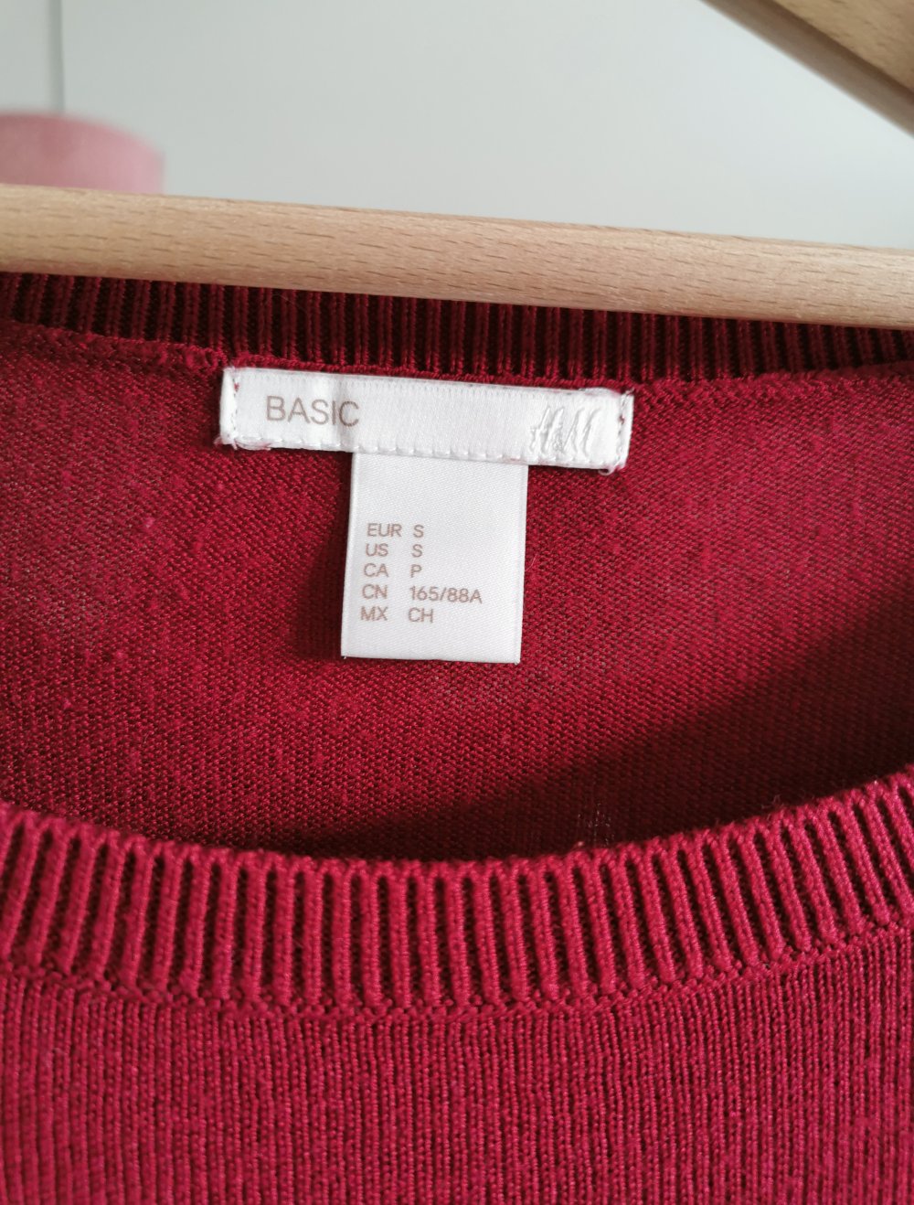 Rotes Oversized-Tshirt von H&M