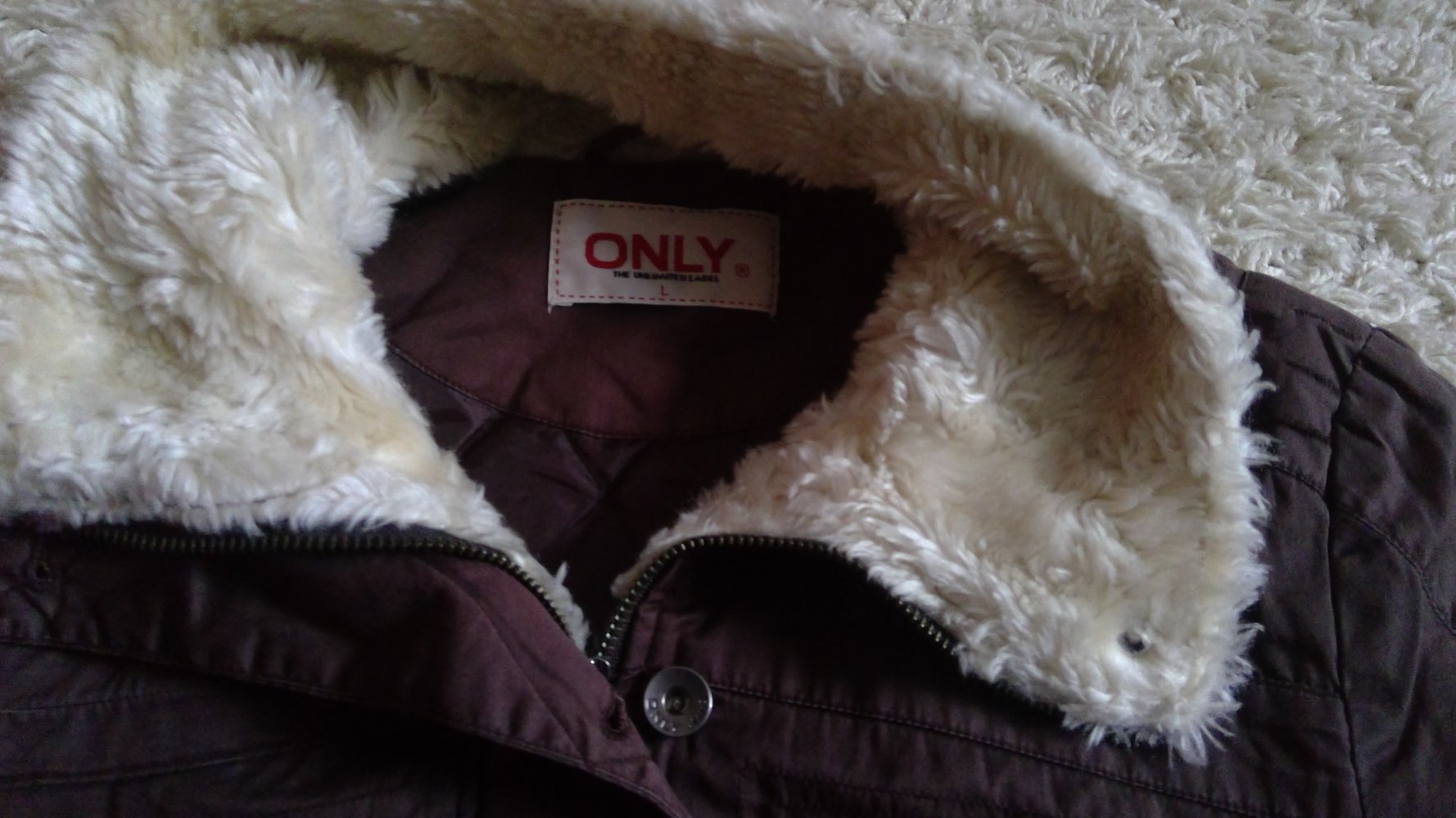 Braune Übergangsjacke von Only