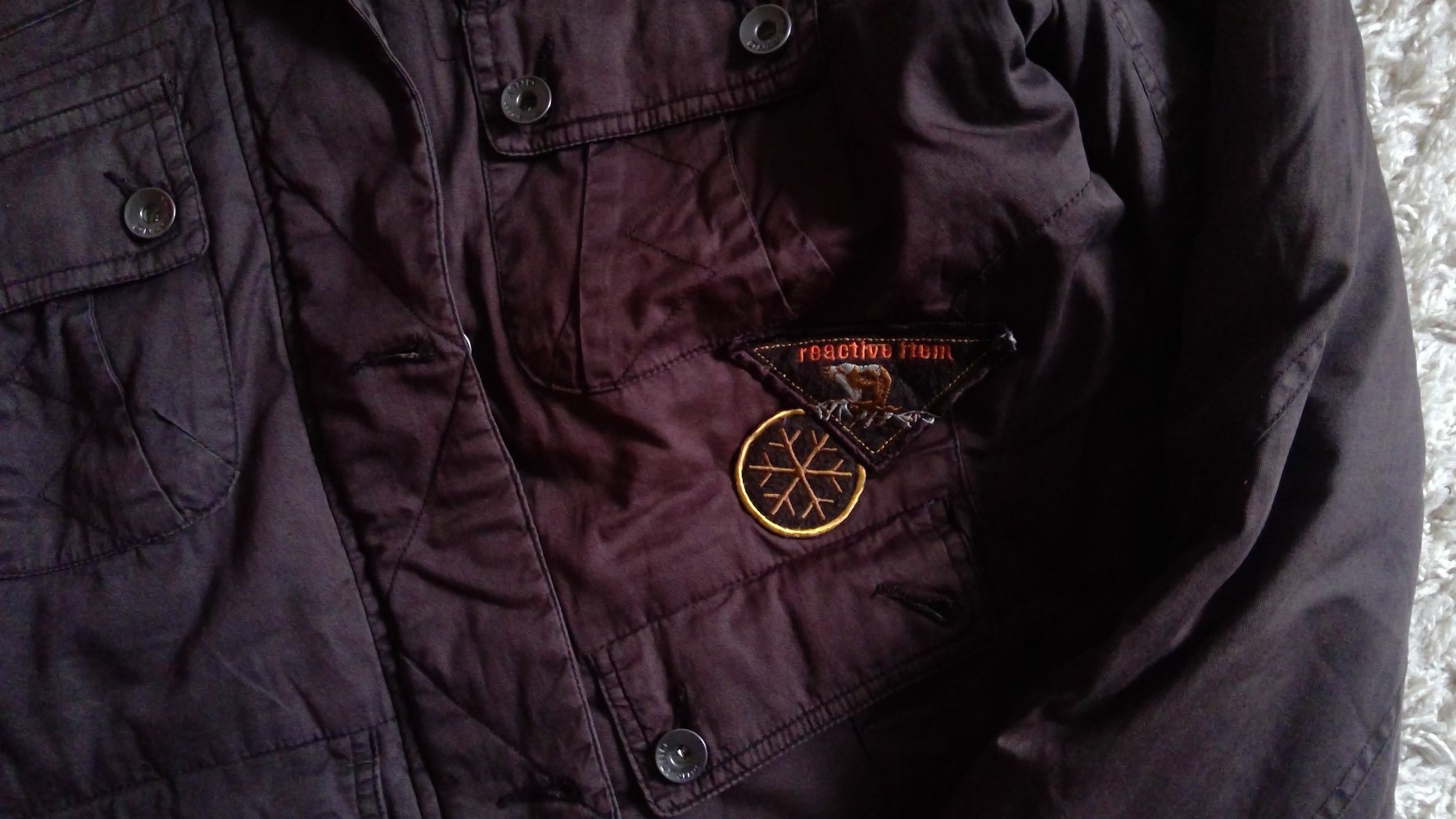 Braune Übergangsjacke von Only