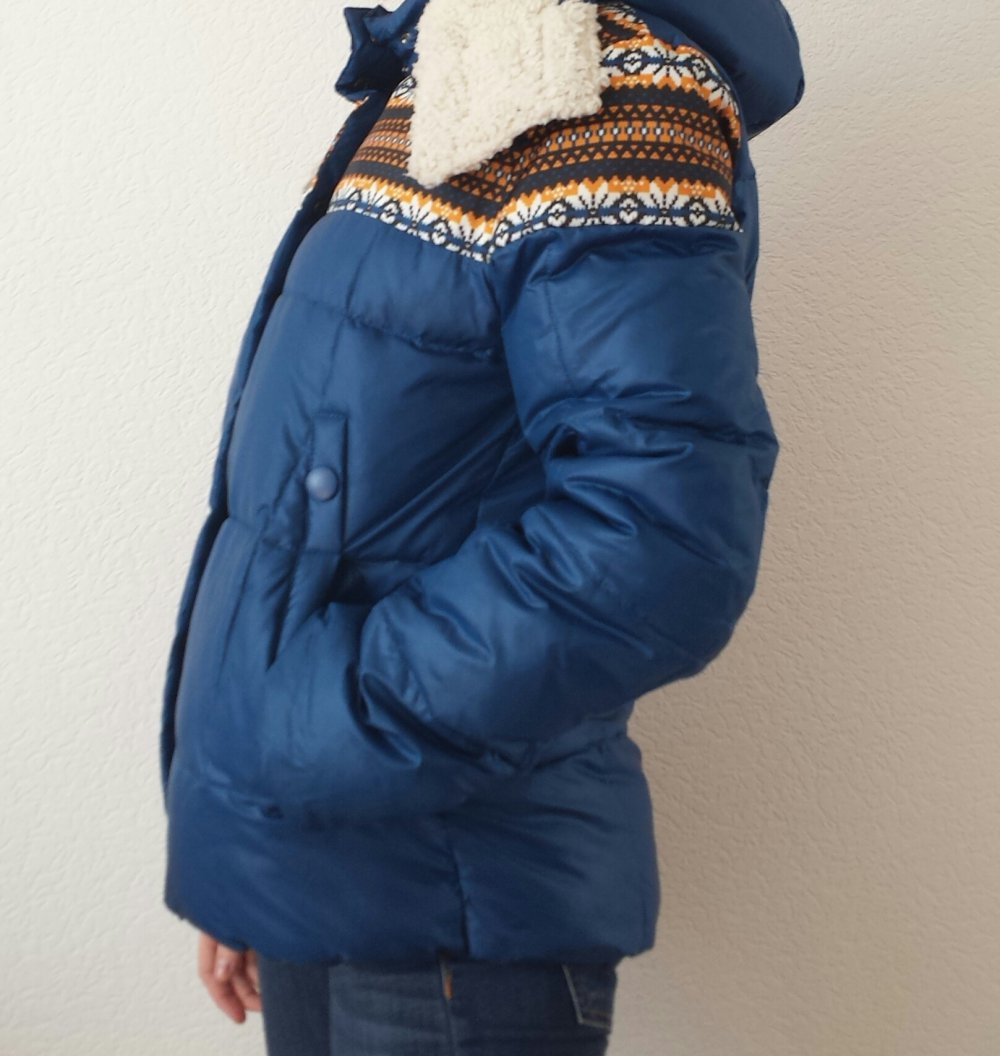 Warme Winterjacke