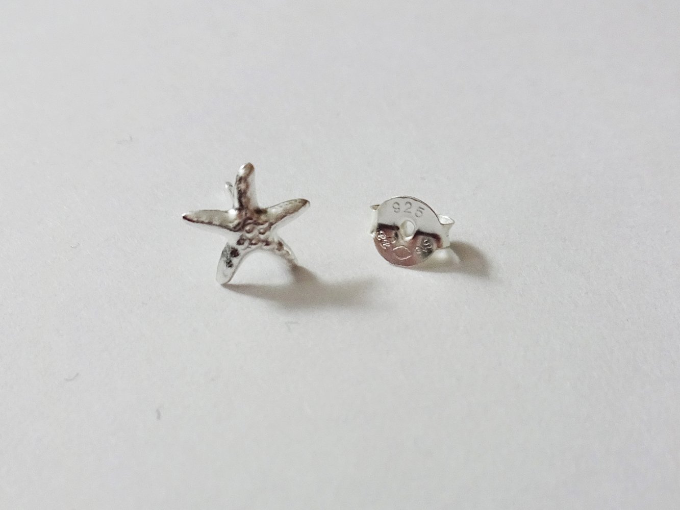 Seestern Ohrstecker Echt Silber 925 Sterlingsilber