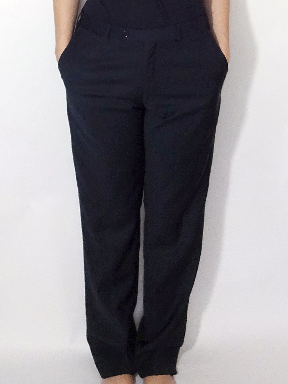 Dunkelblaue Hose Anzughose Gr. 40 Gr. M