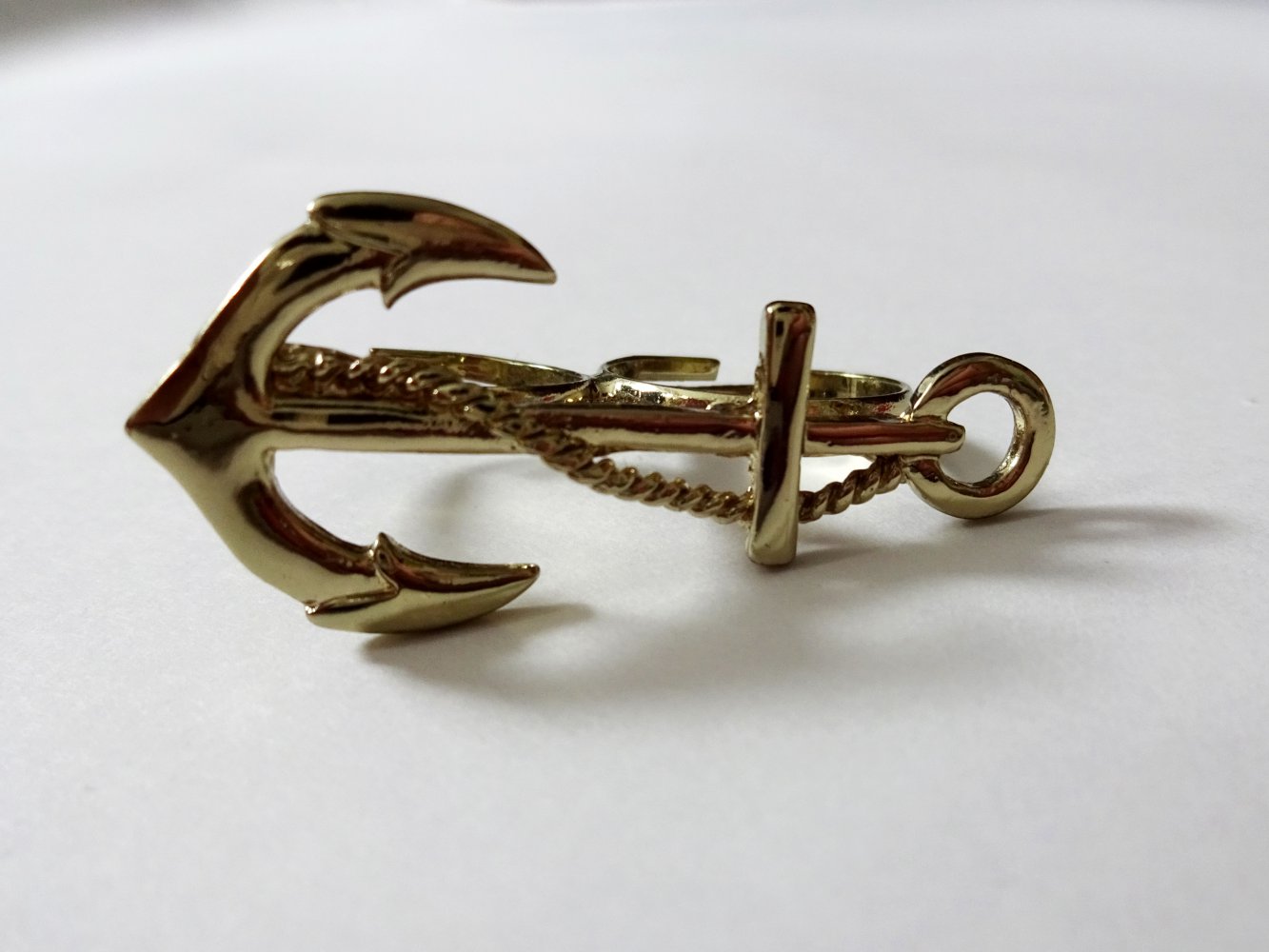 Ankerring Doppelring Größenverstellbar 