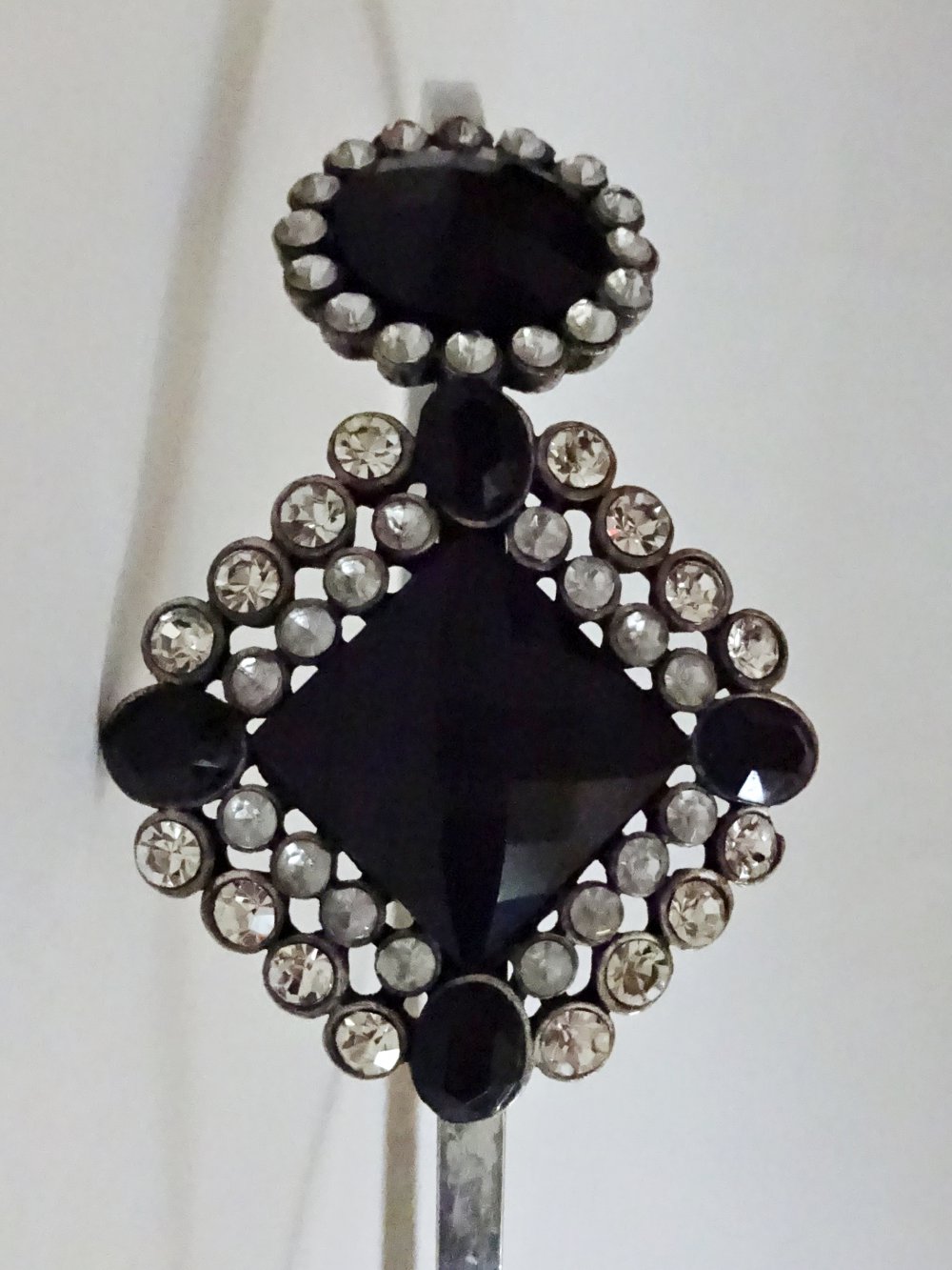 Haarreif mit Glitzersteinen Haarschmuck