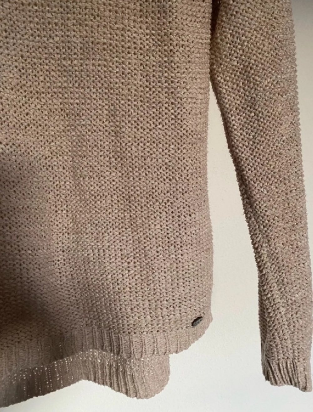 vokuhila Pullover Strick gr s