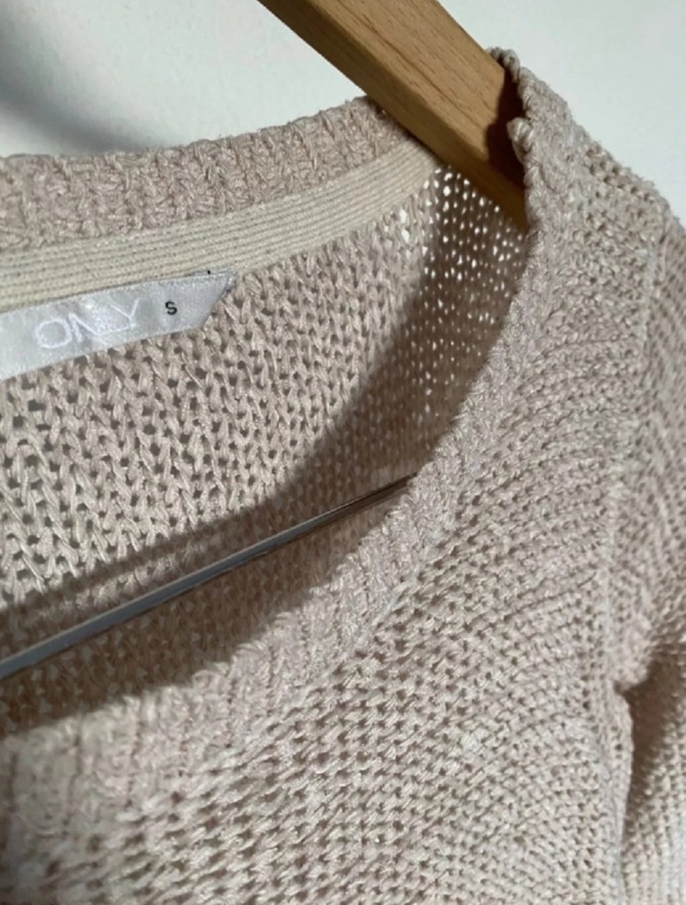 vokuhila Pullover Strick gr s