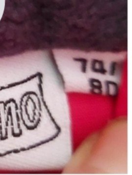 Mädchen Jacke gr. 74/80 Papagino