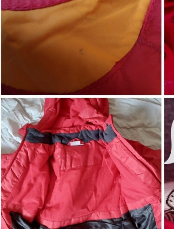 Mädchen Jacke gr. 74/80 Papagino