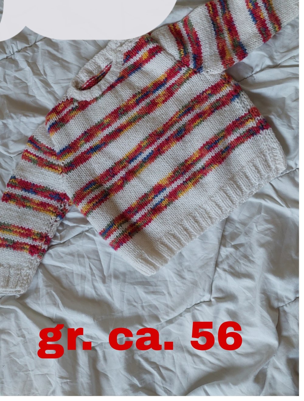 Baby Pullover gr. 56
