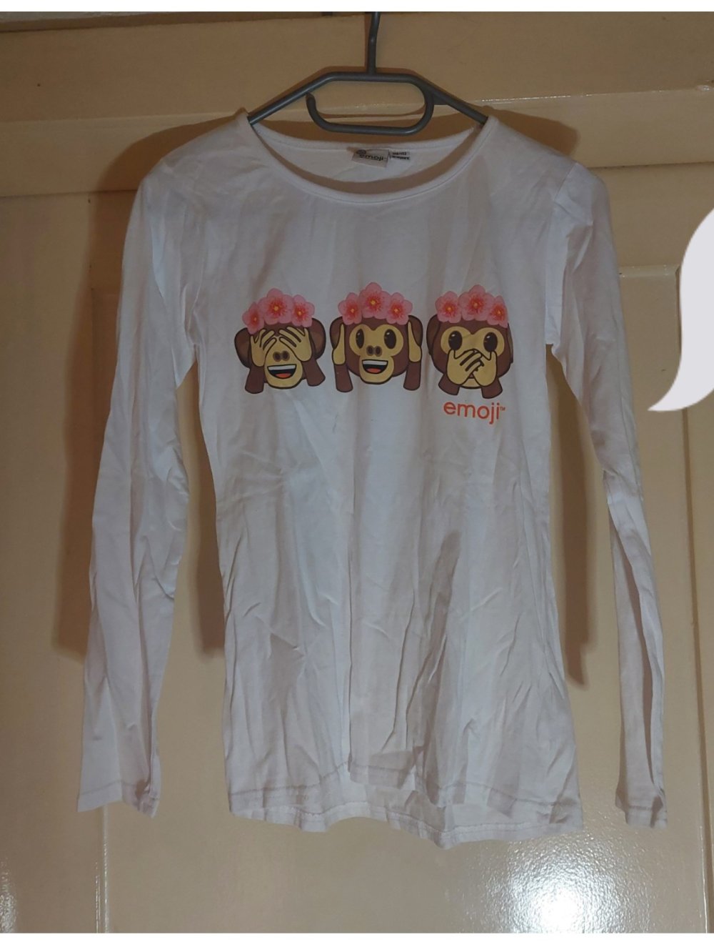 Mädchen Oberteil gr. 146/152 Emoji