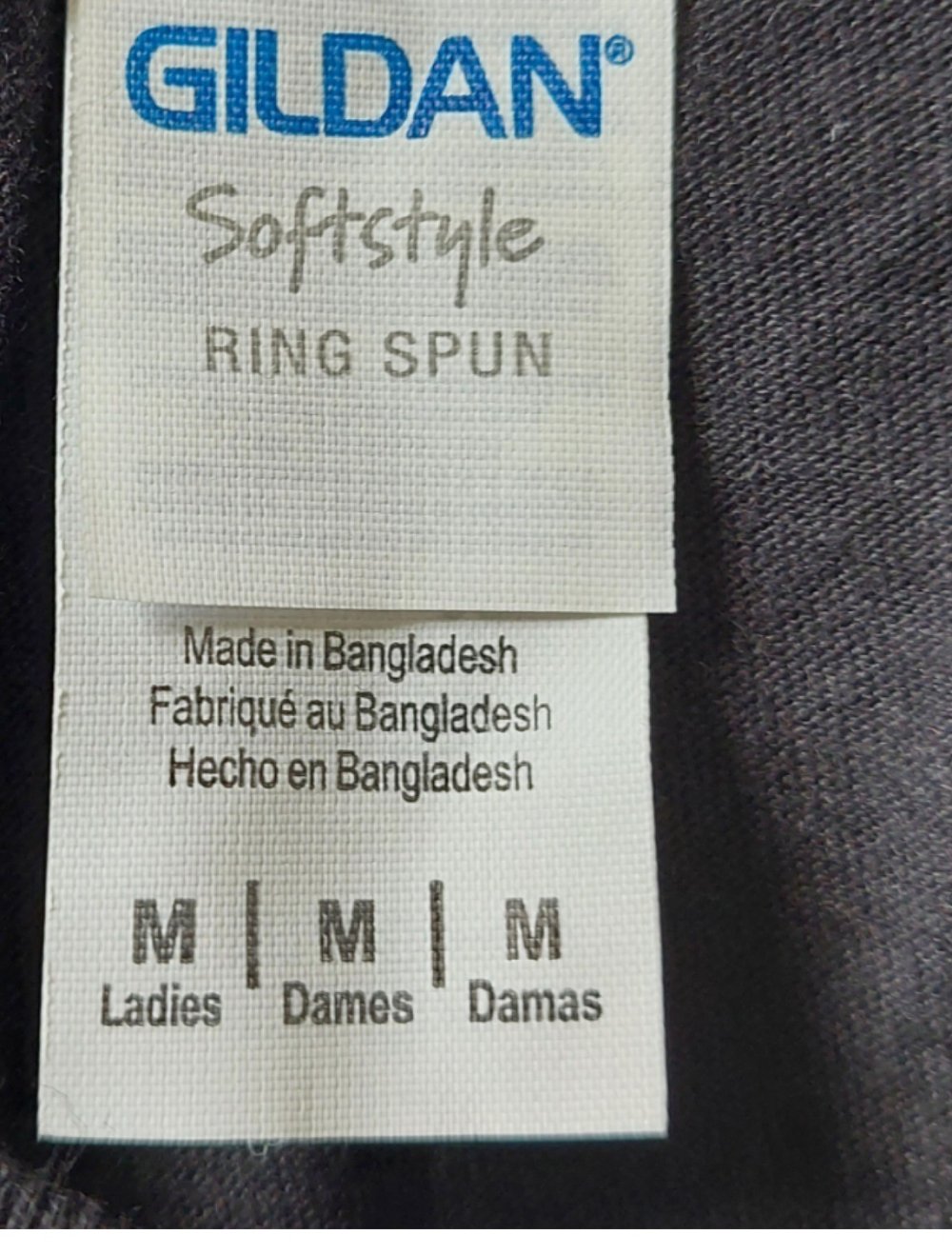 Damen Shirt Spruch gr. M Gildan