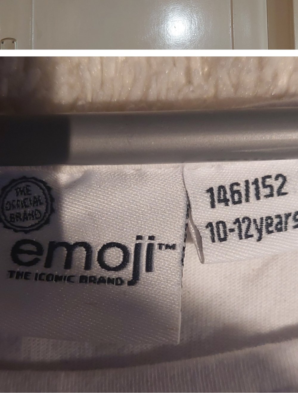 Mädchen Oberteil gr. 146/152 Emoji